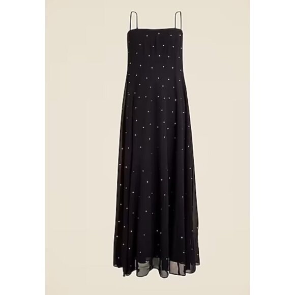 J. Crew Embellished slip gown Size 4 - Picture 1 of 11